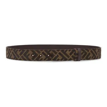 FENDI Other Belts Unisex Brown Width: 3.5cm