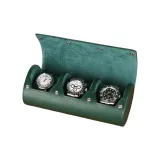 Green Top Grain Cow Leather[3 Watch Slots]