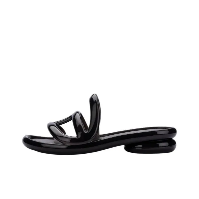 TELFAR x MELISSA Slide Slippers Women's Black-0