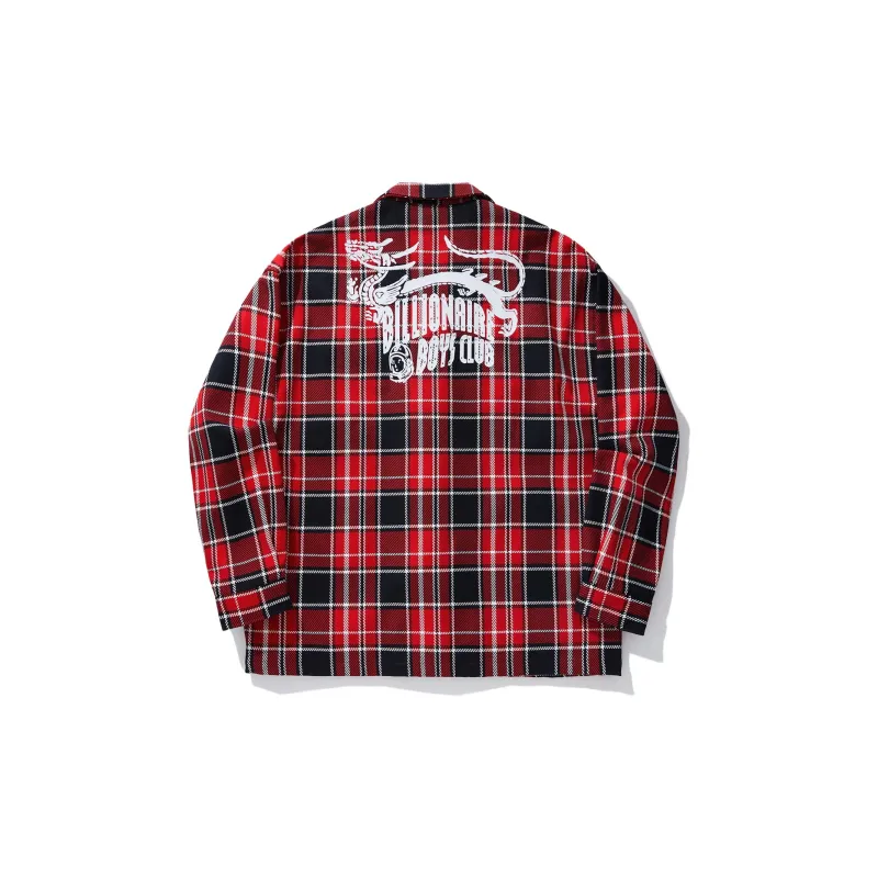 LiNing x BILLIONAIRE BOYS CLUB Shirt Men's Red-1