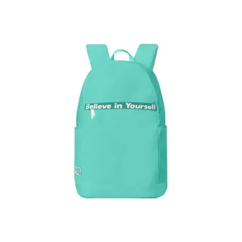HINY Polyester Backpack With 13-Inch Laptop Compartment Regular Unisex Tiffany Blue