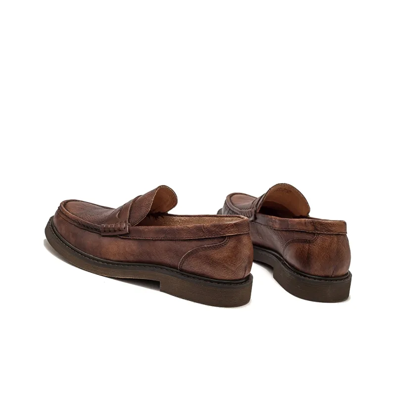 Jay Men's Casual Shoes Men Low Top Brown/Black-4