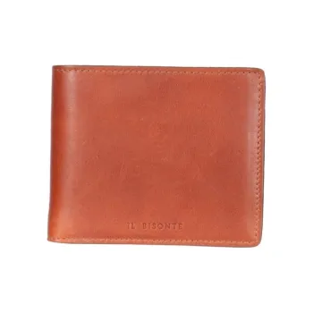 Il Bisonte Leather Wallet Men's Brown