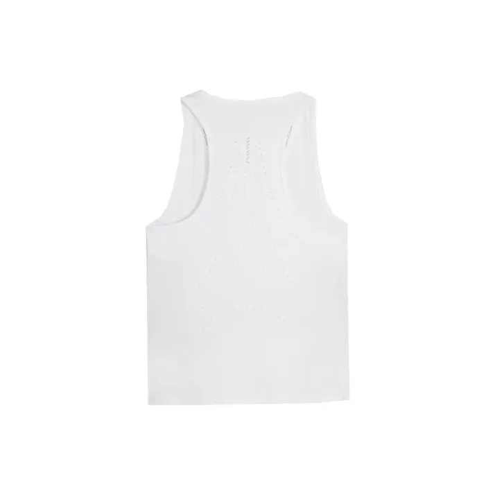 PUMA RUN CLOUDSPUN Women's Running Tank Sport Vests Women's White-1