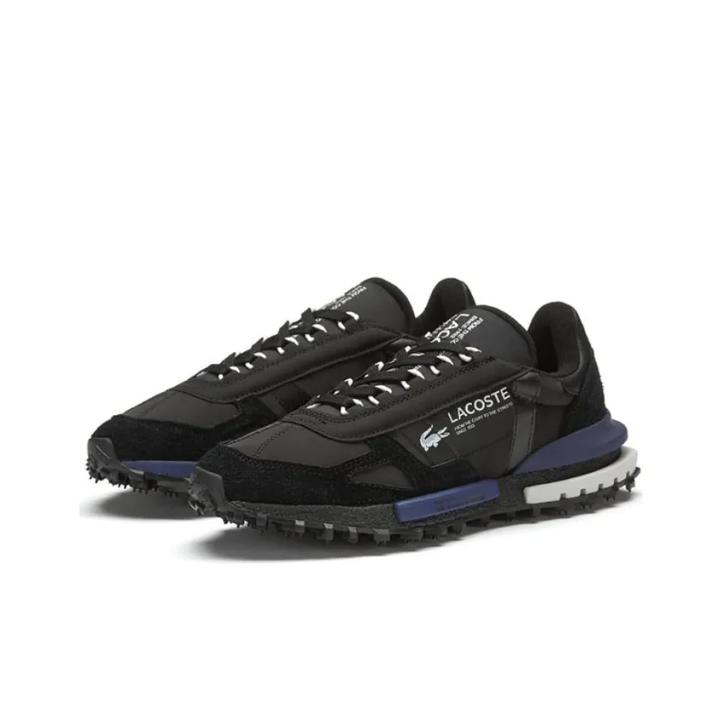 LACOSTE Low Top Casual Shoes Men's Black-2