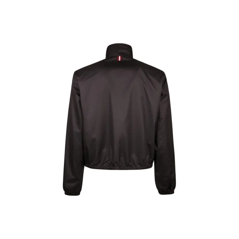 BALLY Logo appliqué High neck Windbreaker-1