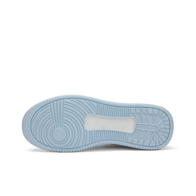 WARRIOR Skateboard Shoes Unisex High Top Gray/Blue-33