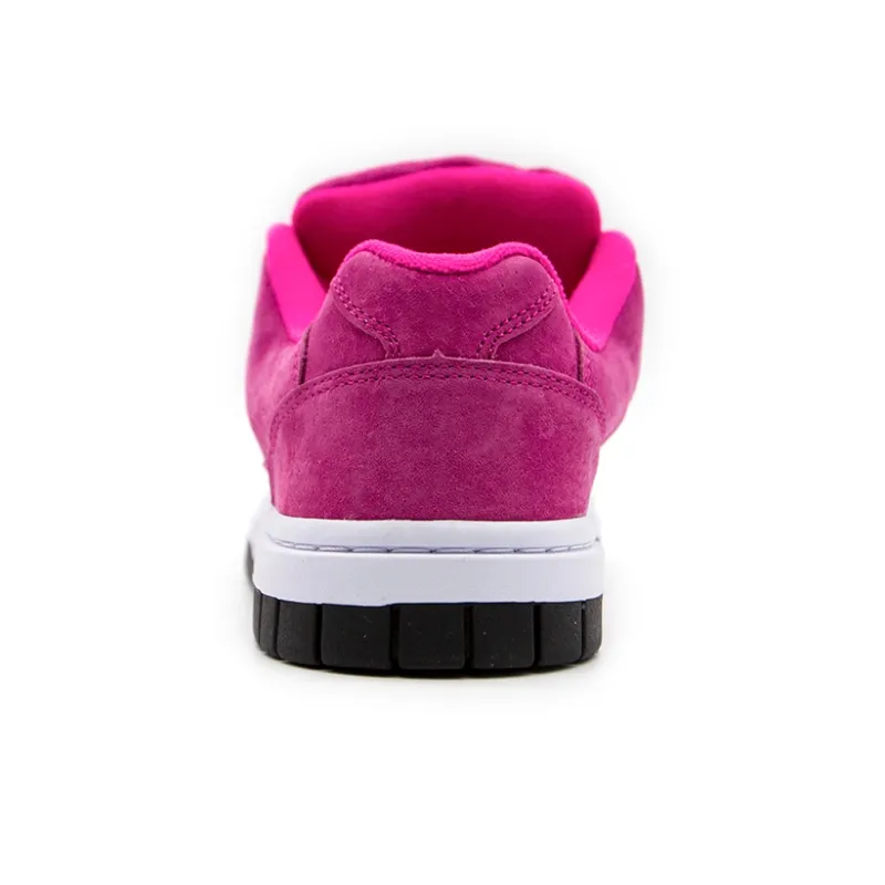 YIBONI Coverage Anti Slip And Wear Resistant Low Top Skateboard Shoes Unisex Rose Red-4
