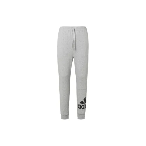 Adidas Knitted Sweatpants Men Gray