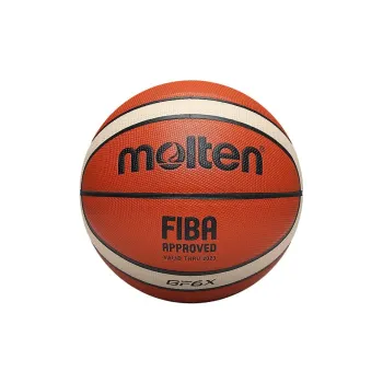 Molten Size 6 Indoor Outdoor Universal Basketball PU Beige Orange