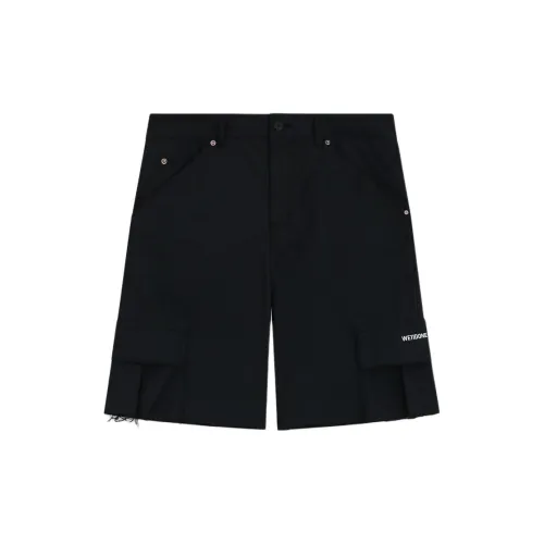 WE11DONE Cargo Shorts Men Black