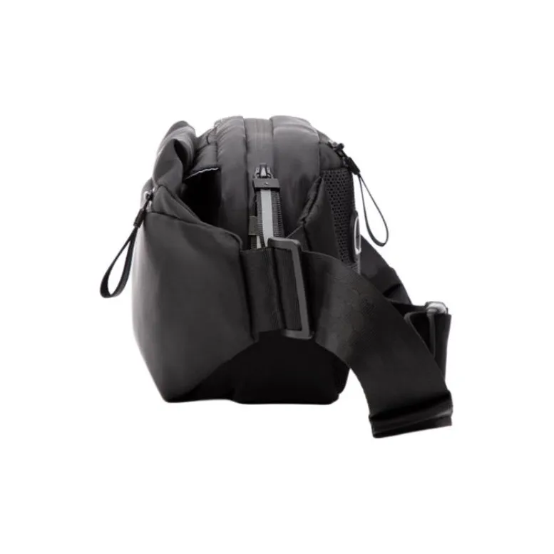 TINYAT Polyester Fanny Pack Small Size Unisex Black/Gray-1