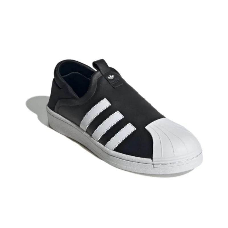 Superstar Women's Adidas Originals Slip On 'Black White' Women's-2