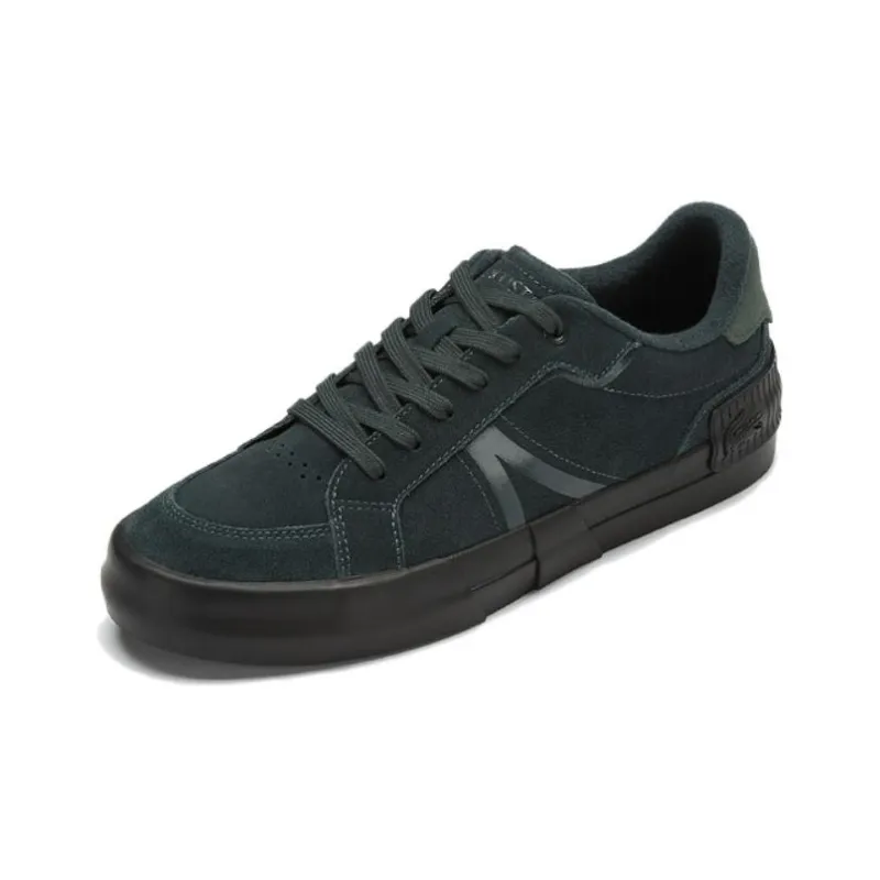 LACOSTE Low Top Skateboard Shoes Men's Green-2