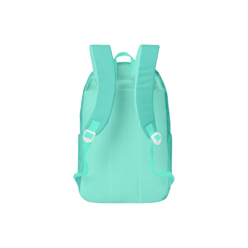 HINY Polyester Backpack With 13 Inch Laptop Compartment Regular Unisex Tiffany Blue-2