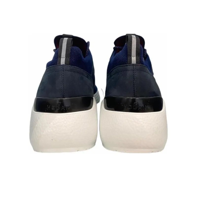 HOGAN Active One Shock Absorbers Slip Resistant, Abrasion Resistant, Lightweight Low Top Athletic Shoes Men's Black-2
