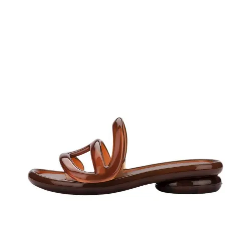 TELFAR x MELISSA Slide Slippers Women's Brown