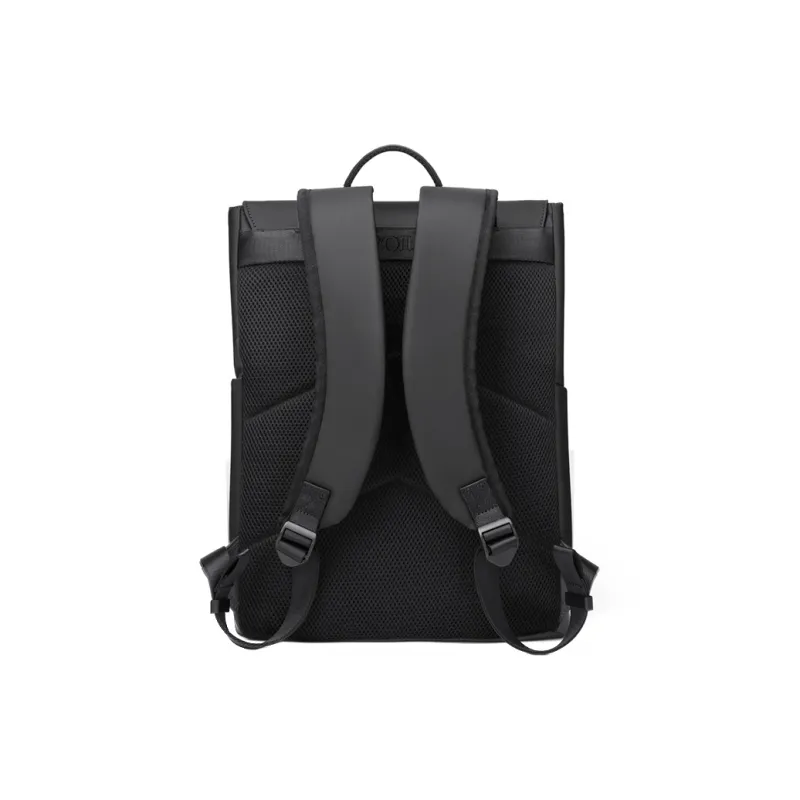 POLO Fabric With Synthetic Leather Backpack Large Size Men's Multicolor-13