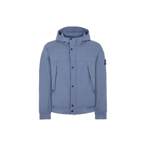 STONE ISLAND SS24 Jackets Men Air Force Blue