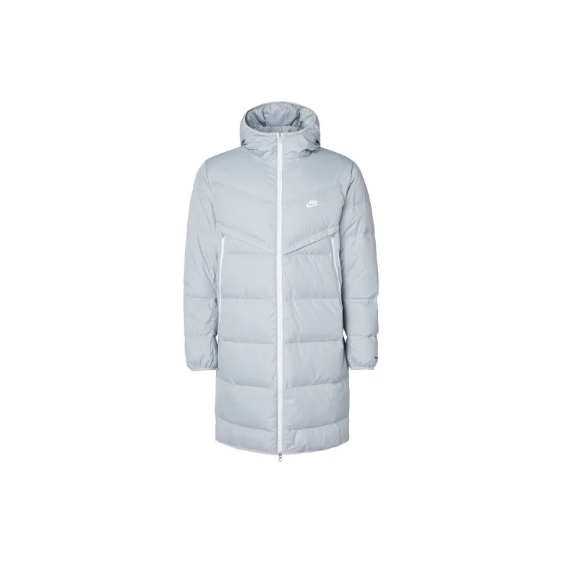 Nike Down Jackets Men Light Gray-1