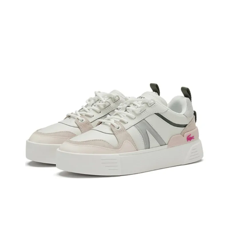 LACOSTE L002 Leather And Mesh Sneakers-1