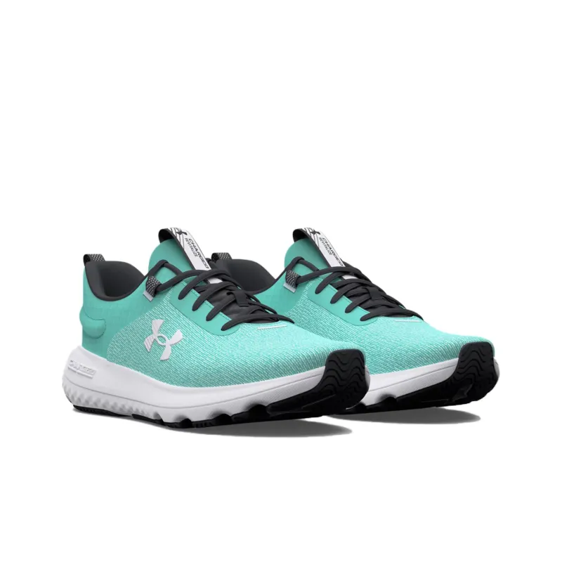 Under Armour Charged Revitalize Cushioning Low-Top Running Shoes Women's Green-2