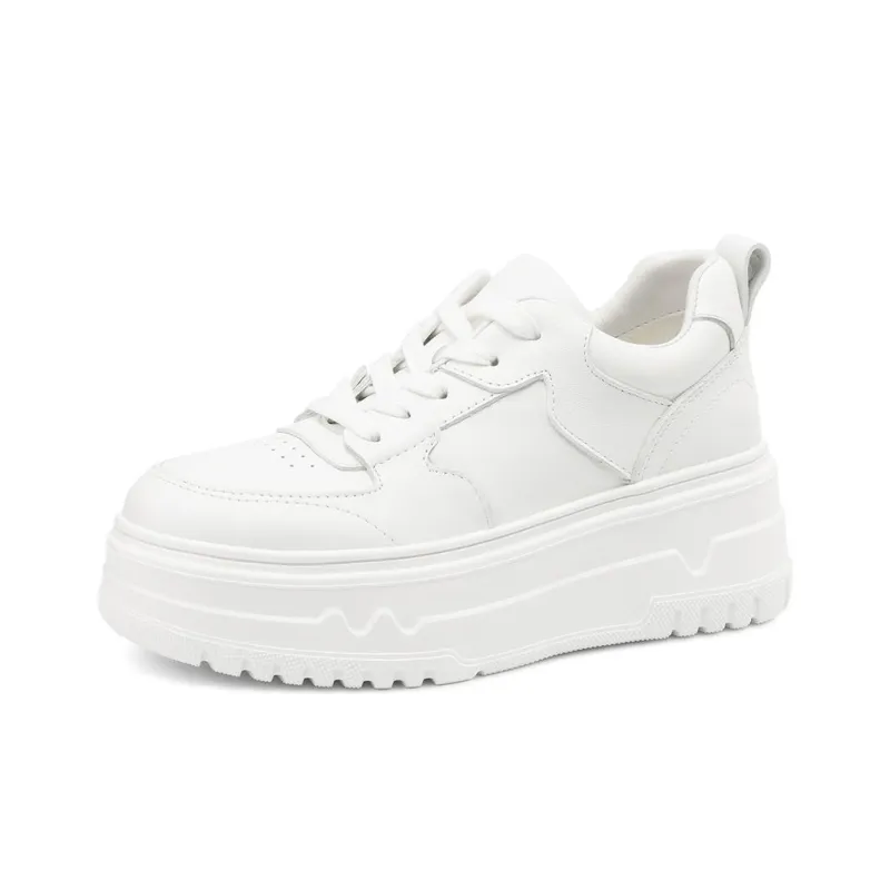 Rosa Bianca Breathable Lightweight Height Increasing Warm Low-Top Casual Shoes Women's-1
