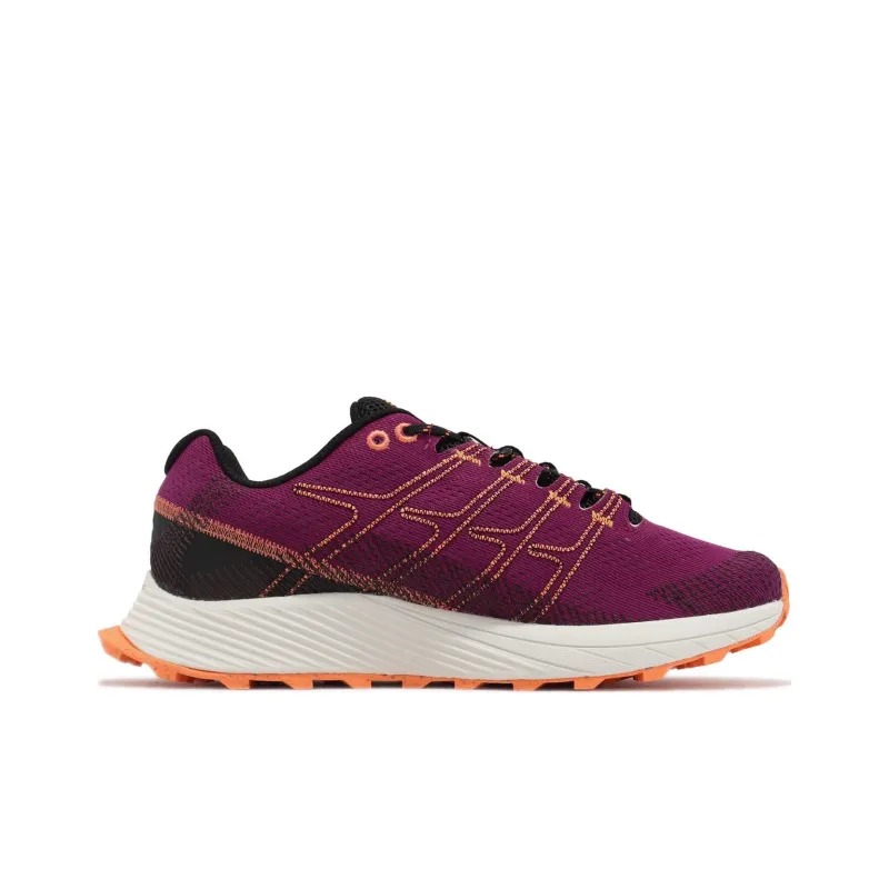 MERRELL Moab Flight Durable Breathable Low-Top Outdoor Shoes Women's Purple-1