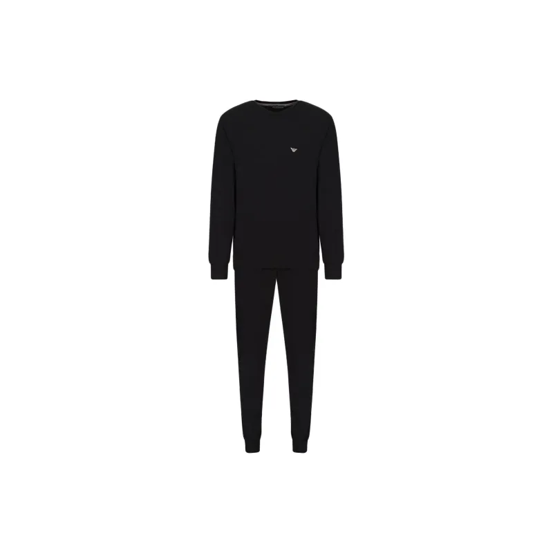 EMPORIO ARMANI Pajama Set Men's Black-0