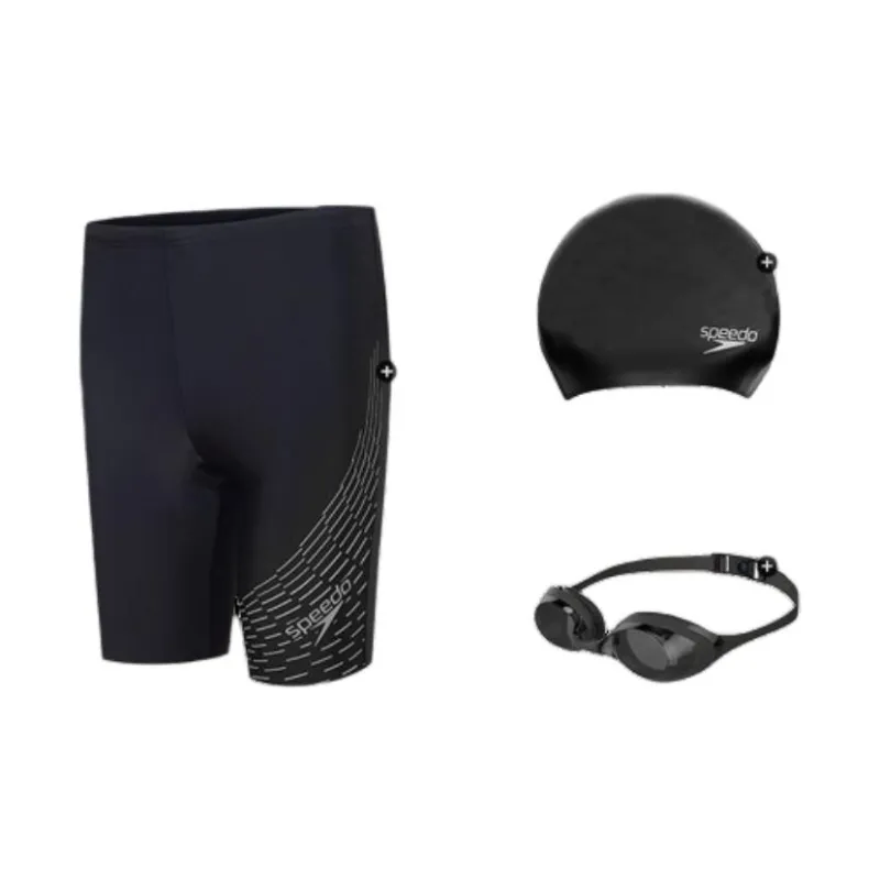 Speedo Swimming Sets Elastane Fabric With Silicone Pool Men's-2