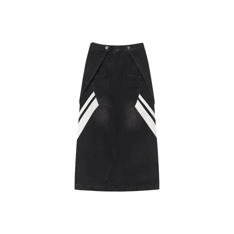 BLIND402 Skirts Women's Washed Gray-1