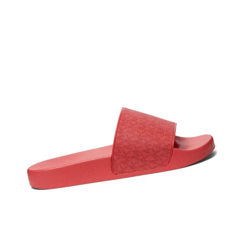 MICHAEL KORS Abrasion Resistant Slide Slippers Men's Red-1