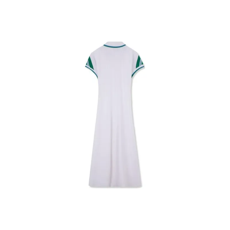 Tommy Hilfiger Short Sleeved Dress Women's White-1