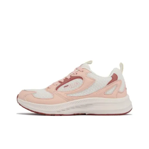 FILA Cushioning Wear-Resistant Low-Top Running Shoes Women's Pink