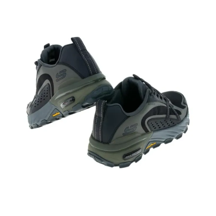 Skechers Max Protect Abrasion Resistant Breathable Low Top Outdoor Shoes Men's Black-3