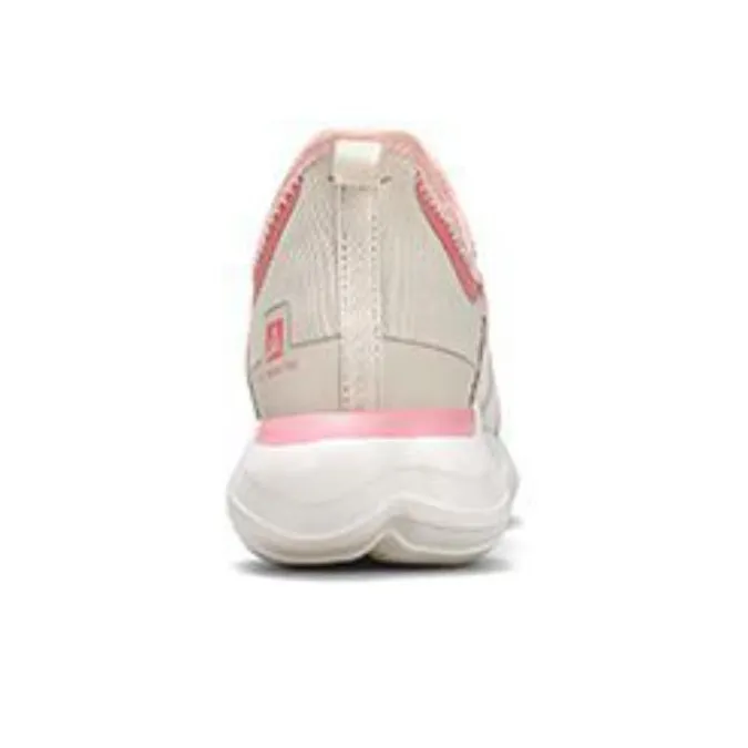HUMTTO Cushioned Slip Resistant Low Top Running Shoes Women's Beige Pink-2