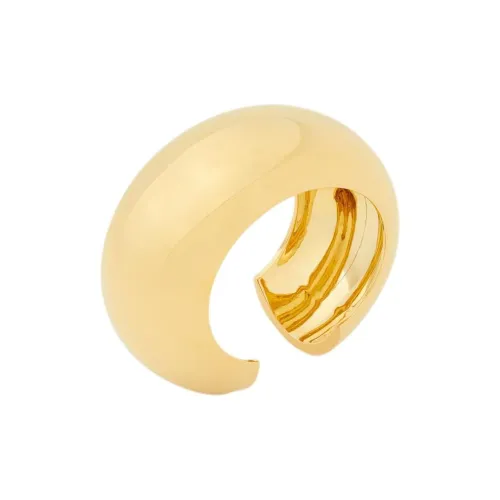 SAINT LAURENT Scarf Ring Women's Gold