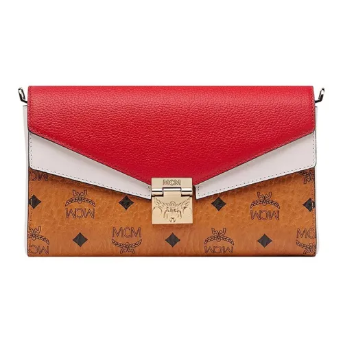 MCM Millie Visetos Crossbody Bags