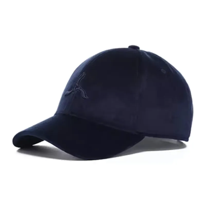 LI NING 1990 Velour Baseball Caps Unisex Blue-0