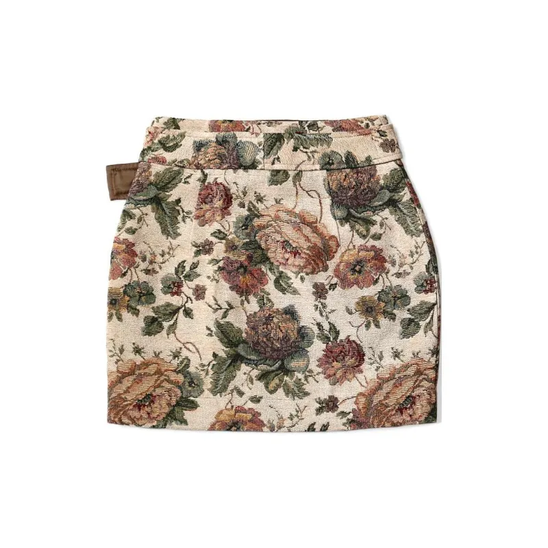 Kapital Casual Short Skirts Women's Light Brown-1