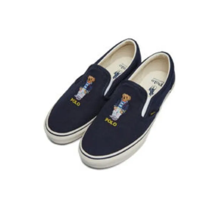 Polo Ralph Lauren Keaton Slip On Polo Bear Navy-3