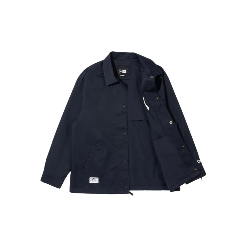 New Era X MLB NEW YORK YANKEES Coach Navy Jacket-2