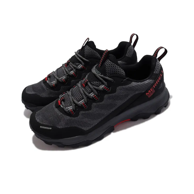 MERRELL Speed Strike GTX Low-Top Outdoor Shoes Men's Black Gray-2