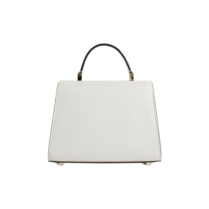 Valextra Iside Millepunte Calfskin Shoulder Bag, Crossbody Bag, Handbag Women's White-2