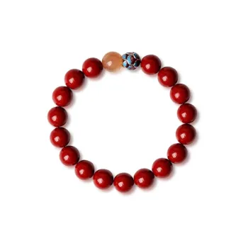 JOLLY SEASONS Cinnabar Jade Bracelets Women's