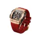 Red Strap Rose Case Style