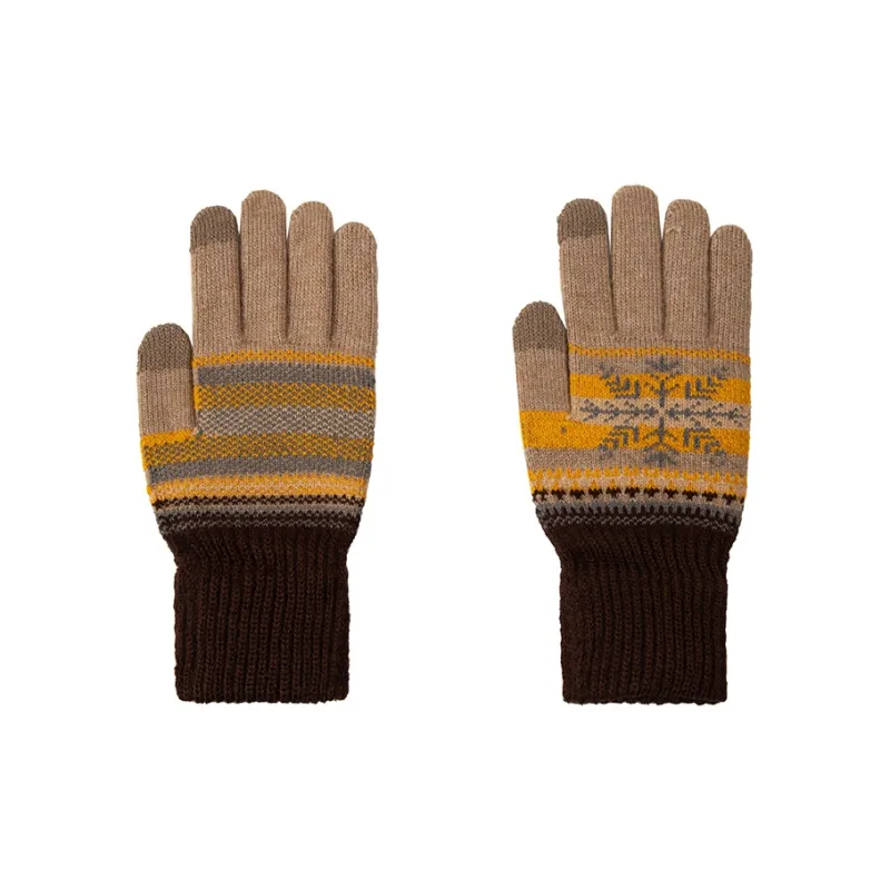 BAIJUAN Knit Gloves Unisex-4