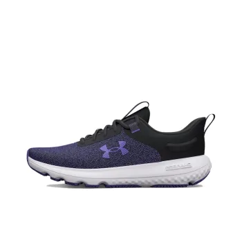 Under Armour Charged Revitalize Cushioning Low-Top Running Shoes Women's Purple Black