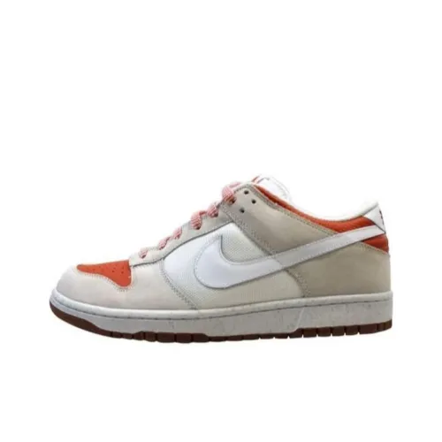 Nike Dunk Low Cl White/White-Hoop Orange