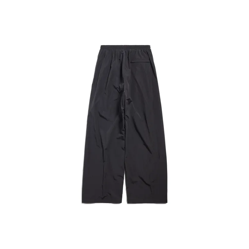 Balenciaga Drawstring waist Wide leg Trousers-6